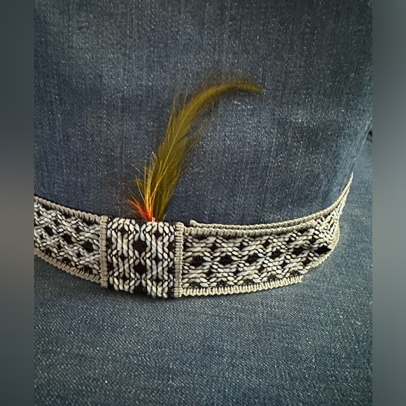 🤠 Vintage Denim Cowboy Hat 🤠 - Picture 2 of 8